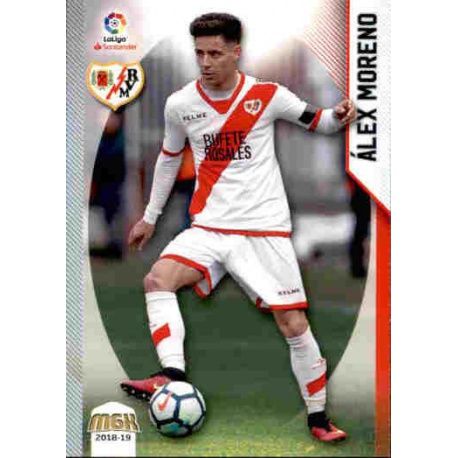 Álex Moreno Rayo Vallecano 386 Megacracks 2018-19