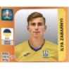 Sticker of Ilya Zabarnyi Ukraine Panini Euro 2020 Tournament Edition