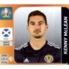 Soccer Sticker Kenny McLean Scotland Panini Euro 2020 Tournament Edition