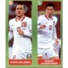 Offer Sticker Zieliński - Lewandowski Poland Panini Uefa Euro 2020 Tournament Edition