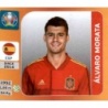 Soccer Sticker Álvaro Morata Spain Panini Euro 2020 Tournament Edition