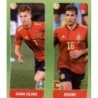 Soccer Sticker Olmo - Rodri Spain Panini Uefa Euro 2020 Tournament Edition