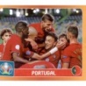 Soccer Sticker Celebrations Portugal Panini Euro 2020 Tournament Edition