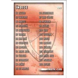 Índice Athletic Club 102