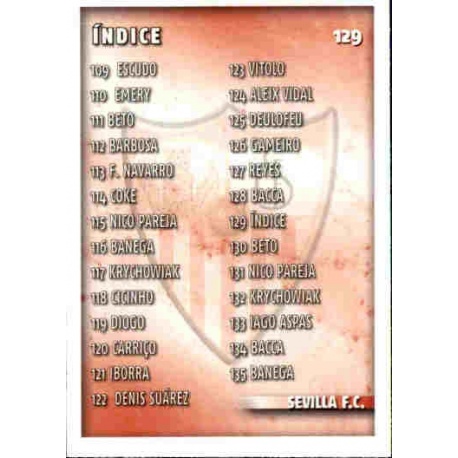 Índice Sevilla 129