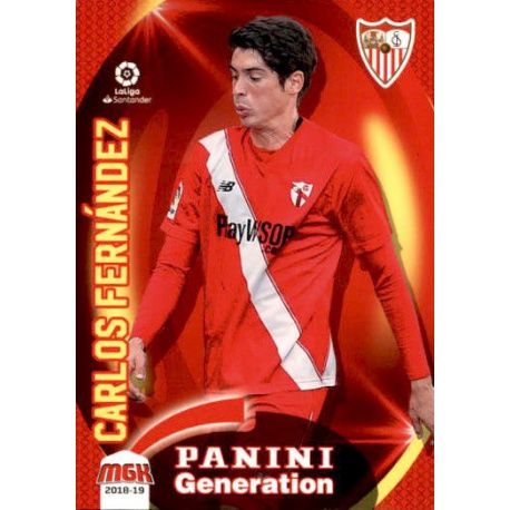 Carlos Fernández Panini Generation Sevilla 456 Megacracks 2018-19
