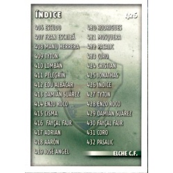 Índice Elche 426