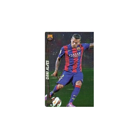 Dani Alves Top Brillo Liso Puntas Redondas Barcelona 555