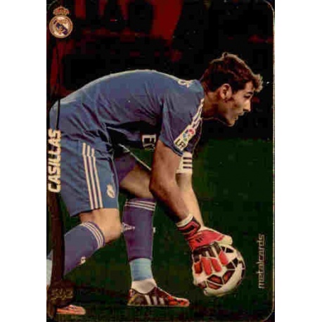 Casillas Top Dorado Puntas Redondas Real Madrid 542