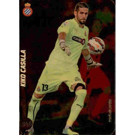 Kiko Casilla Top Dorado Puntas Redondas Espanyol 546