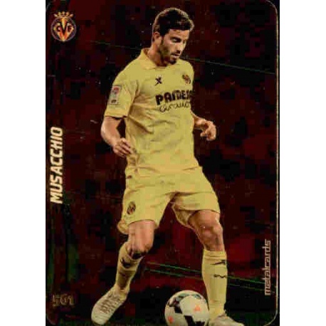 Musacchio Top Dorado Puntas Redondas Villarreal 561