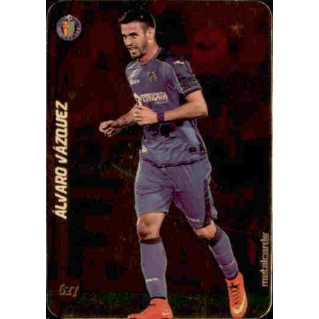 Álvaro Vázquez Top Dorado Puntas Redondas Getafe 627