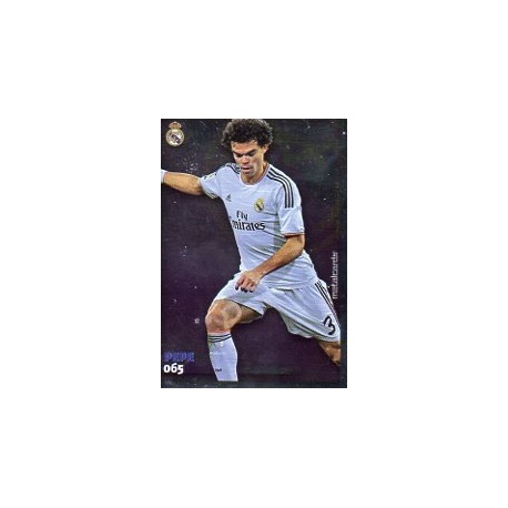 Pepe Metalcards Real Madrid 2