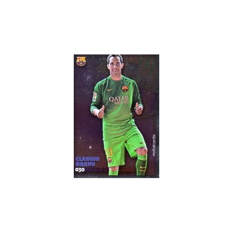 Claudio Bravo Metalcards Barcelona 5