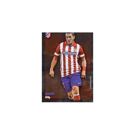 Koke Metalcards Atlético Madrid 18
