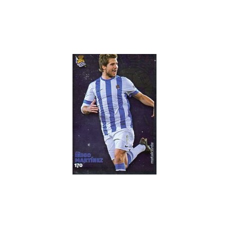 Iñigo Martínez Metalcards Real Sociedad 46