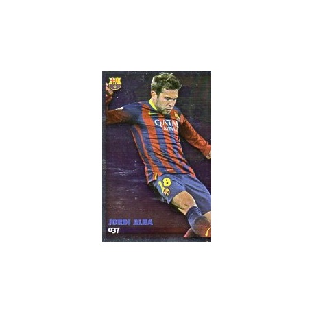 Jordi Alba Metalcards Barcelona 49