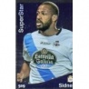 Cromos de Fútbol Sidnei Superstar Brillo Liso Mundicromo Quiz 2015