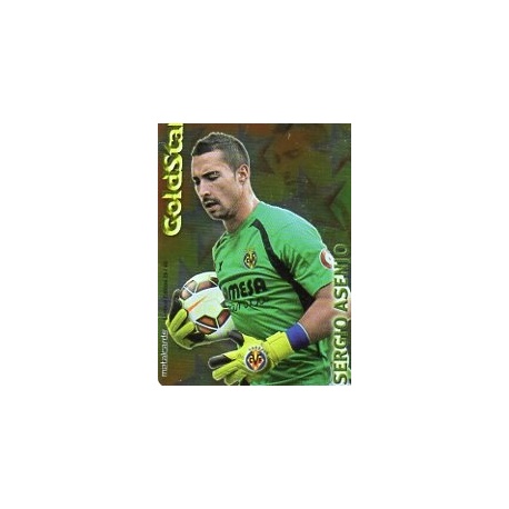 Sergio Asenjo Gold Star Brillo Liso Villarreal 29