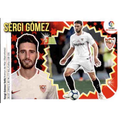 Sergi Gómez Sevilla UF33 Sevilla 2018-19