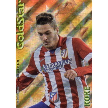 Koke Gold Star Diagonal Atlético Madrid 4