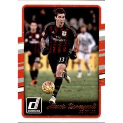 Alessio Romagnoli AC Milan 1 Donruss Soccer 2016-17