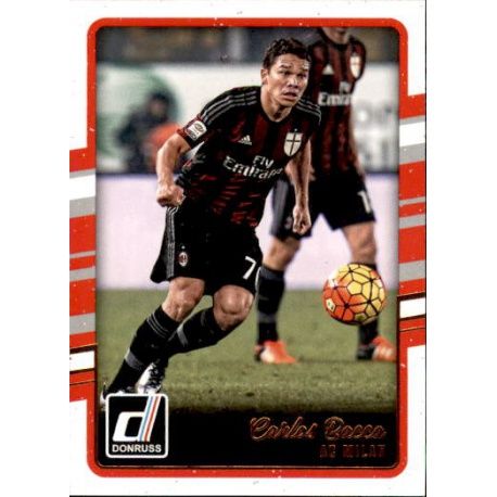 Carlos Bacca AC Milan 2 Donruss Soccer 2016-17