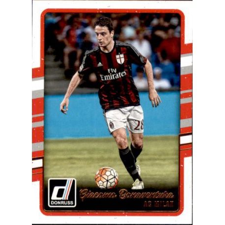 Giacomo Bonaventura AC Milan 3 Donruss Soccer 2016-17