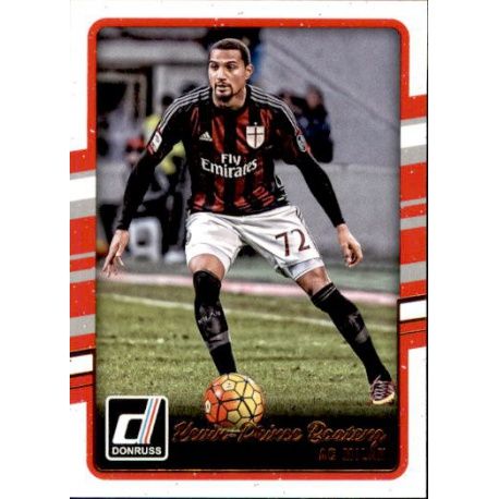 Kevin-Prince Boateng AC Milan 5 Donruss Soccer 2016-17