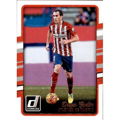 Diego Godin Atletico Madrid 16 Donruss Soccer 2016-17