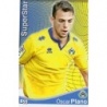 Cromos de Fútbol Óscar Plano Superstar Alcorcón Platinum Las Fichas Quiz Liga 2015