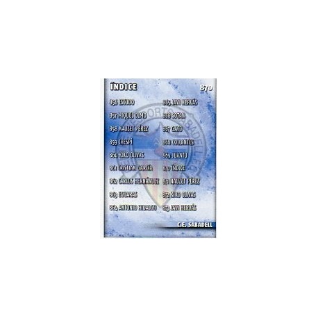 Índice Sabadell 870