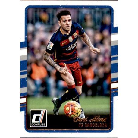 Dani Alves Barcelona 24 Donruss Soccer 2016-17