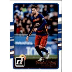 Gerard Pique Barcelona 25 Donruss Soccer 2016-17