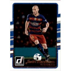 Javier Mascherano Barcelona 27 Donruss Soccer 2016-17