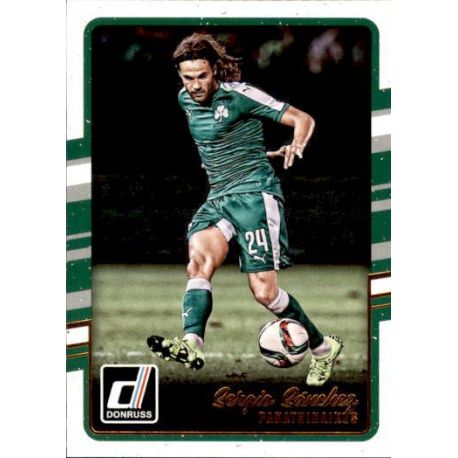 Sergio Sanchez Panathinaikos 28 Donruss Soccer 2016-17