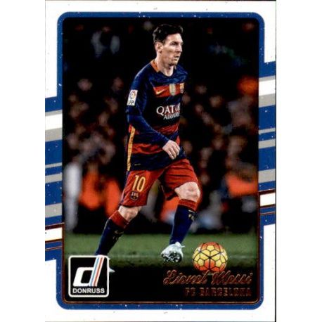 Lionel Messi Barcelona 29 Donruss Soccer 2016-17