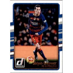 Sergio Busquets Barcelona 32 Donruss Soccer 2016-17