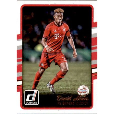 David Alaba Bayern Munich 35 Donruss Soccer 2016-17