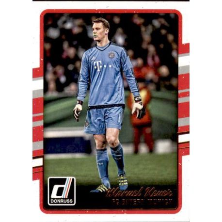 Manuel Neuer Bayern Munich 36 Donruss Soccer 2016-17