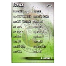 Índice Rácing 1032