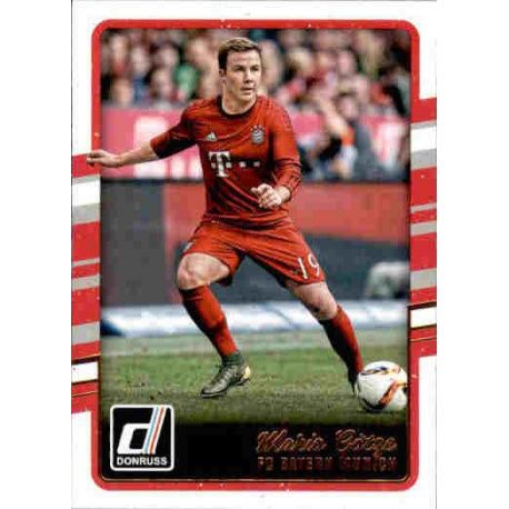 Mario Gotze Bayern Munich 37 Donruss Soccer 2016-17