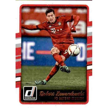 Robert Lewandowski Bayern Munich 39 Donruss Soccer 2016-17