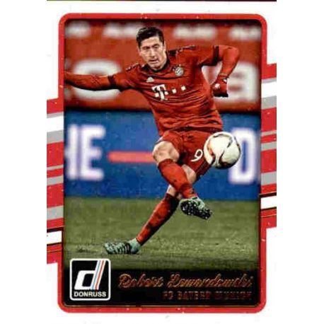 Robert Lewandowski Bayern Munich 39 Donruss Soccer 2016-17