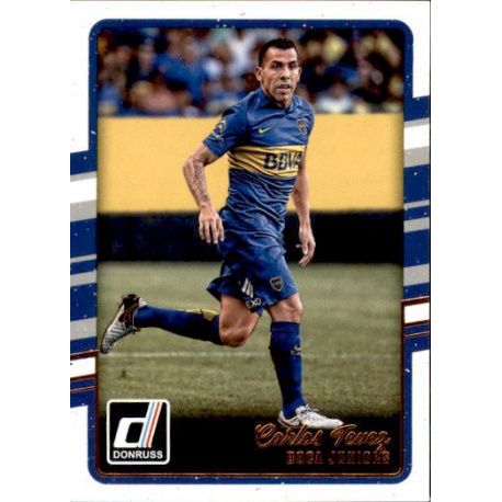 Carlos Tevez Boca Juniors 43 Donruss Soccer 2016-17
