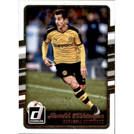 Henrikh Mkhitaryan Borussia Dortmund 50 Donruss Soccer 2016-17