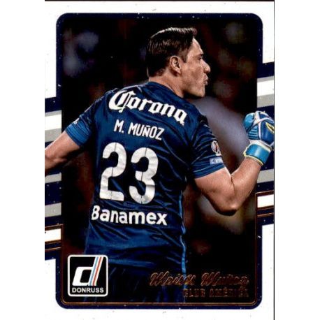 Moises Munoz Club America 58 Donruss Soccer 2016-17