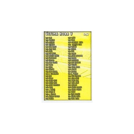 Índice UH V UH V Platinum 1257