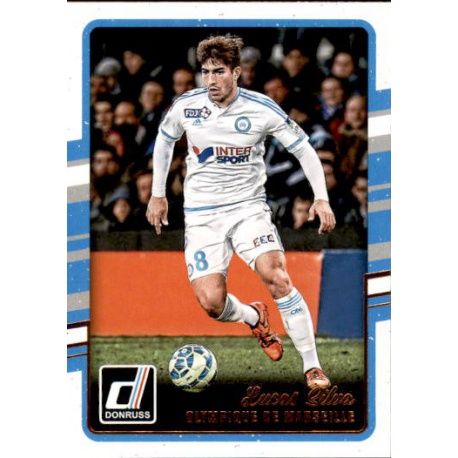 Lucas Silva Olympique Marseille 60 Donruss Soccer 2016-17