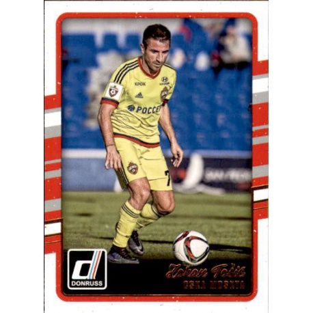 Zoran Tosic CSKA Moskva 69 Donruss Soccer 2016-17